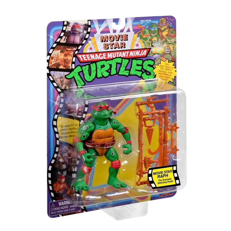 Teenage Mutant Ninja Turtles Movie Star Raph Action Figure, 5 of 7