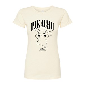 Women's - Pokémon - Pikachu Fitted Graphic T-Shirt - 1 of 3