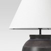 Large Ceramic Table Lamp Black - Threshold™ - image 3 of 3