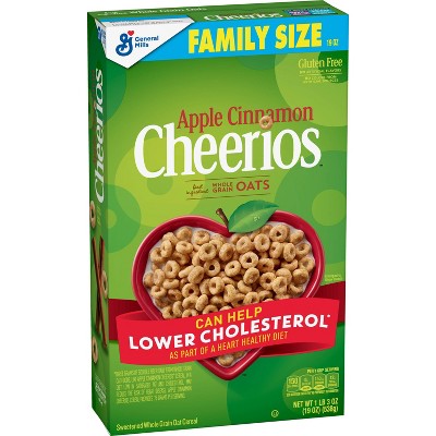 General Mills Family Size Apple Cinnamon Cheerios Cereal - 19oz