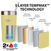 Healthy Human Stainless Steel Tumbler with Straw & Lid | (32oz, Limoncello) - 3 of 4