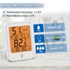 EAGLE PEAK Digital Hygrometer Indoor Thermometer Humidity Gauge with Temperature Humidity Monitor - 4 of 4