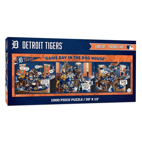 YouTheFan 2505817 MLB Detroit Tigers Game Day in The Dog House - 1000 Piece