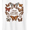 Women's - Instant Message - Give You Butterflies Short Sleeve Graphic T-Shirt - 2 of 4