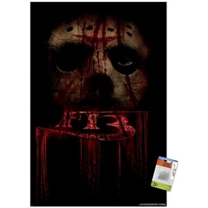 Trends International Friday The 13th - Jason Mask Unframed Wall Poster Prints - 1 of 4