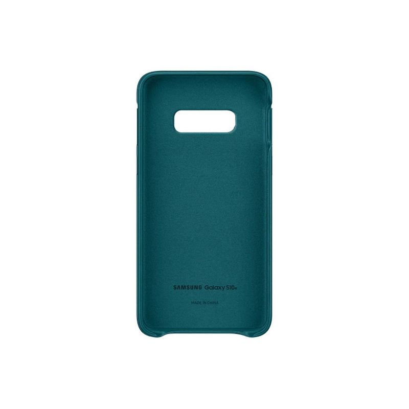 Original Samsung Leather Protective Case for Galaxy S10e - Green, 2 of 3