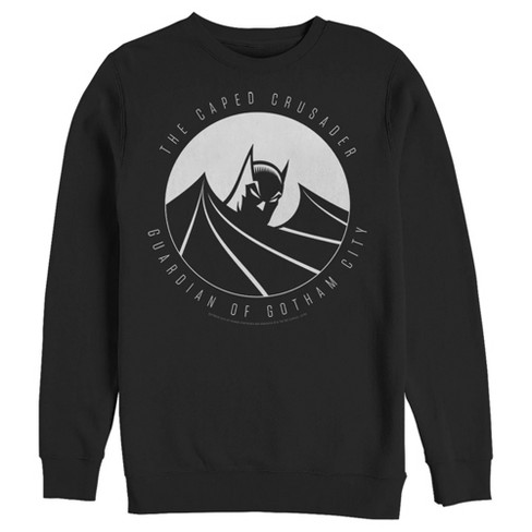 Men's Batman Guardian Of Gotham Sweatshirt - Black - 2x Large : Target