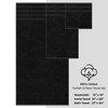 American Soft Linen Luxury Turkish 6 Piece Towel Set, 100% Cotton Soft Absorbent Bath Towels for Bathroom - image 4 of 4