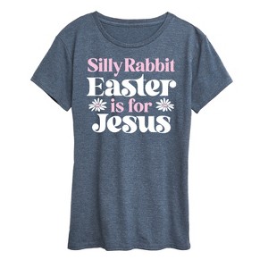 Women's - Instant Message - Easter Is For Short Sleeve Graphic T-Shirt - 1 of 4