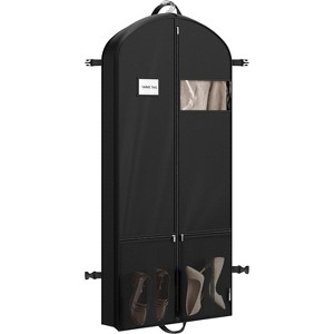 54'' Heavy Duty 300D Polyester Travel Garment Bag, Pockets for Suits, Dresses, Coats & Tuxedos - 1 of 4