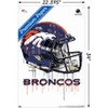 Trends International NFL Denver Broncos - Drip Helmet 20 Unframed Wall Poster Prints - 3 of 4