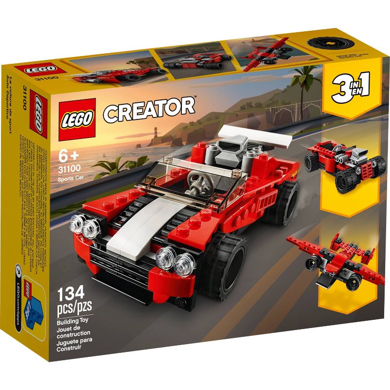 LEGO Creator 3-in-1 Sports Car Building Kit 31100, 5 of 9
