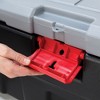 Rubbermaid Black Action Packer Lockable Latch Indoor and Outdoor Storage Box Container for Home, Garage, Backyard - 4 of 4