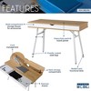 Anybear Modern Multi Storage Computer Desk with Storage - 2 of 4