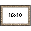 PosterPalooza | Ornate Silver Picture Frame - UV Acrylic, Backing Board, Hanging Hardware Included - 2 of 4