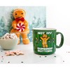 Silver Buffalo Shrek Gingerbread Man "Not My Gumdrop Buttons" 20-Ounce Ceramic Camper Mug - 4 of 4