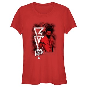 Juniors Womens WWE Finn Balor Portrait T-Shirt - 1 of 4
