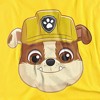 Toddler Boys' Paw Patrol Rubble Large Face T-Shirt - 2 of 4