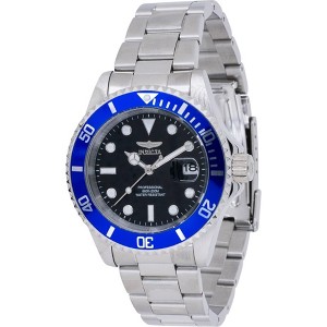 Invicta 43502 Men's Pro Diver Black Dial Silver Bracelet Watch - 1 of 2