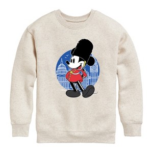 Boys' - Disney - Mickey & Friends Graphic Long Sleeve Fleece Sweatshirt - 1 of 4