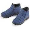 Collections Etc Warm Plush Lining Easy On/Off Skid-Resistant Boots - 2 of 4