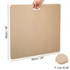 Unique Bargains Portable Built-in Handle Good Absorbent Wedging Board for Pottery - 3 of 4