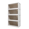 GlasFlength Decorative Storage Cabinets, Stylish and Functional Storage for Every Room, Bedroom, Living Room, Kitchen, White,31.5”*14.96”*57.81" - 3 of 4
