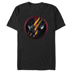 Men's Marvel: Deadpool & Wolverine Claw Symbol T-Shirt - 1 of 4