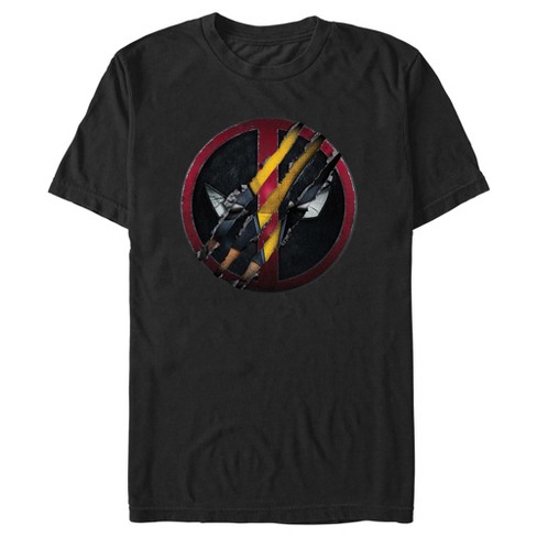 Men's Marvel: Deadpool & Wolverine Claw Symbol T-Shirt - image 1 of 4