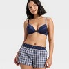 Women's Boxer Pajama Shorts - Wild Fable™ - 3 of 3
