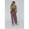 Women's Forever Relaxed Gathered Jumpsuit - three bird nest - 2 of 2