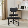 Lycvki Meditation Chair with Lumbar Support and Adjustable Stool Flexible Design for Fidgety Sitters - 3 of 4