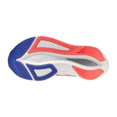 Обувь Mizuno Women's Wave Rebellion Flash 2 Running Shoe, 7, White-Striking Coral — фото 2