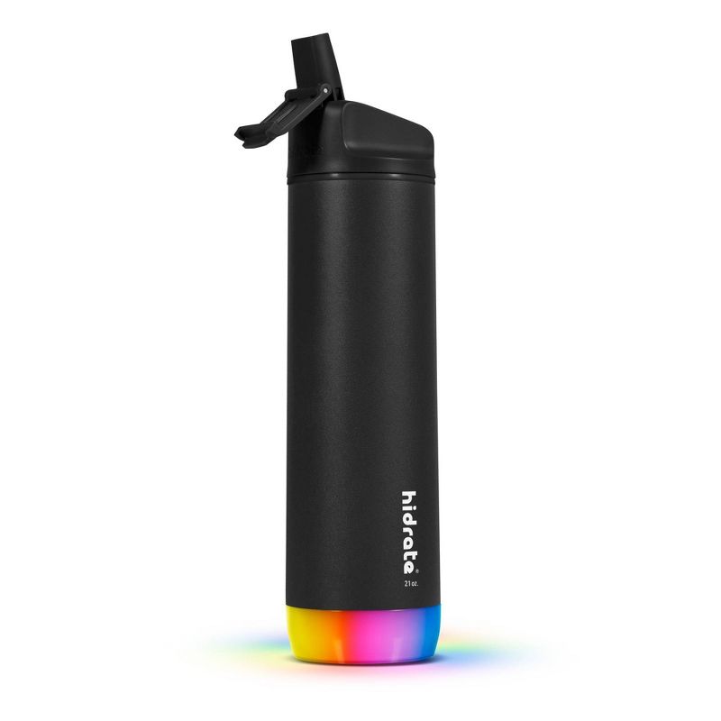 HidrateSpark PRO 21oz Vacuum Insulated Stainless Steel Bluetooth Smart Water Bottle with Straw Lid, 3 of 10
