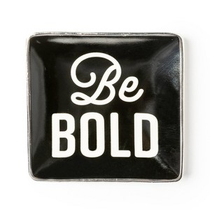 Ceramic Spoon Rest "Be Bold & Spill The Tea" - Bullseye's Playground™ - 1 of 3