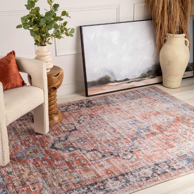 Rug Branch Emir Water-Repellent Transitional Persian Indoor Outdoor Area Rug