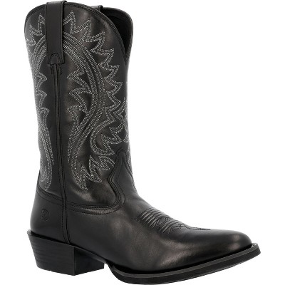 Durango Rebel Western Boots - Dark Chestnut & Hunter Green - Men's Square Toe Pull-On