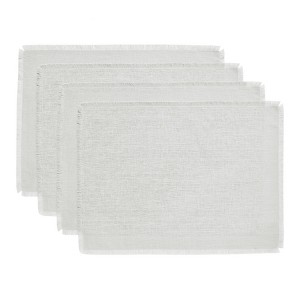 Solino Home Linen Fringe Placemats - 1 of 4