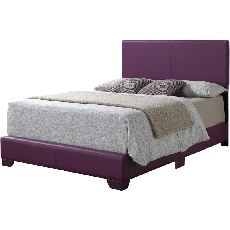 Passion Furniture Aaron Upholstered Full Panel Bed, 2 of 4