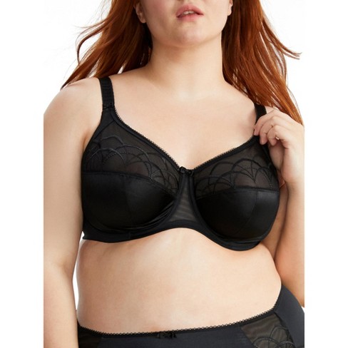 Elomi Women's Cate Side Support Bra - El4030 36j Black : Target