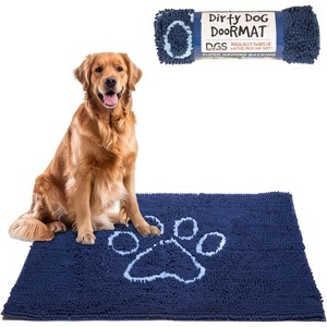Dog Gone Smart Dirty Dog Doormat - Fast Drying Rug for Clean Floors - Super Absorbent Mat for Muddy Paws - 1 of 4