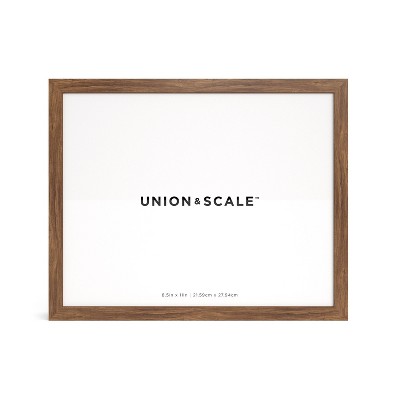 Union & Scale Wood Document Frame Espresso (UN58063)