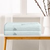 Unique Bargains Lovely Highly Absorbent Quick Dry Oversized Bath Towel for Daily Use 2 Packs - 3 of 4