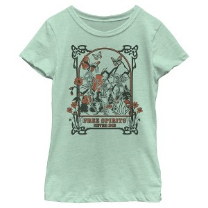 Girl's Lost Gods Free Spirits Skeletons T-Shirt - 1 of 4