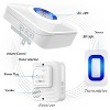 Fosmon WaveLink Wireless Motion Sensor Door Chime with 1 Receiver + 1 Motion Sensor (110V, 433MHZ) - White - 2 of 4