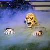 Joyfy Halloween Outdoor Decoration Light-Up Zombie Groundbreaker with Sound, Halloween Decorations for Graveyard Haunted House Lawn Yard Party Decor - 2 of 4