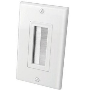 Monster 140675-00 Home Theater Wall Plate, 1 Gang - 1 of 1