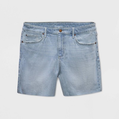 target plus size jean shorts