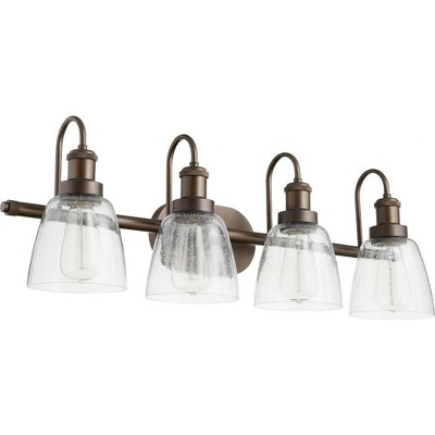 Quorum Lighting 4 - Light Vanity in  Oiled Bronze