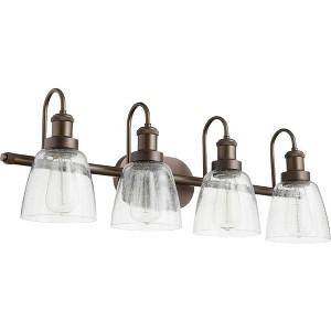 Quorum Lighting 4 - Light Vanity in  Oiled Bronze - 1 of 1